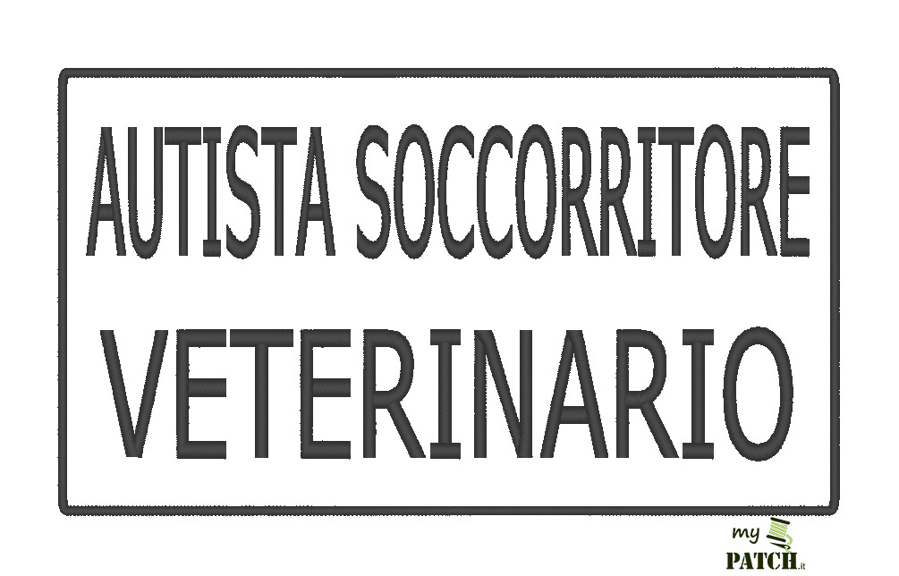 24x14 Toppa per SCHIENA