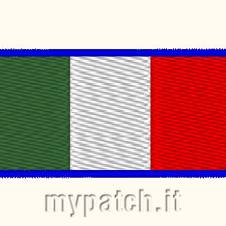 CRI (bandiera manica bordo blu)