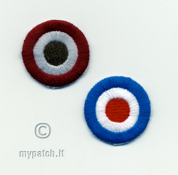 Coccarda PERSONALIZZABILE cm.3