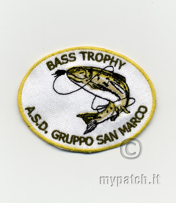 Toppa PESCA personalizzabile