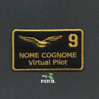 Pilota Aeronautica con ruolo e nome