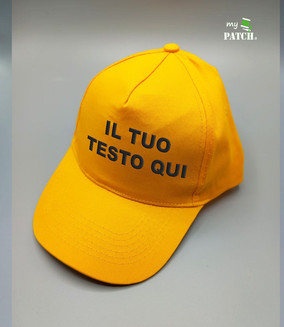 Cappellino baseball GIALLO